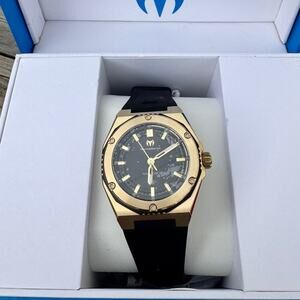 TechnoMarine Coral Legacy Women’s Watch 36mm Black Dial NIB